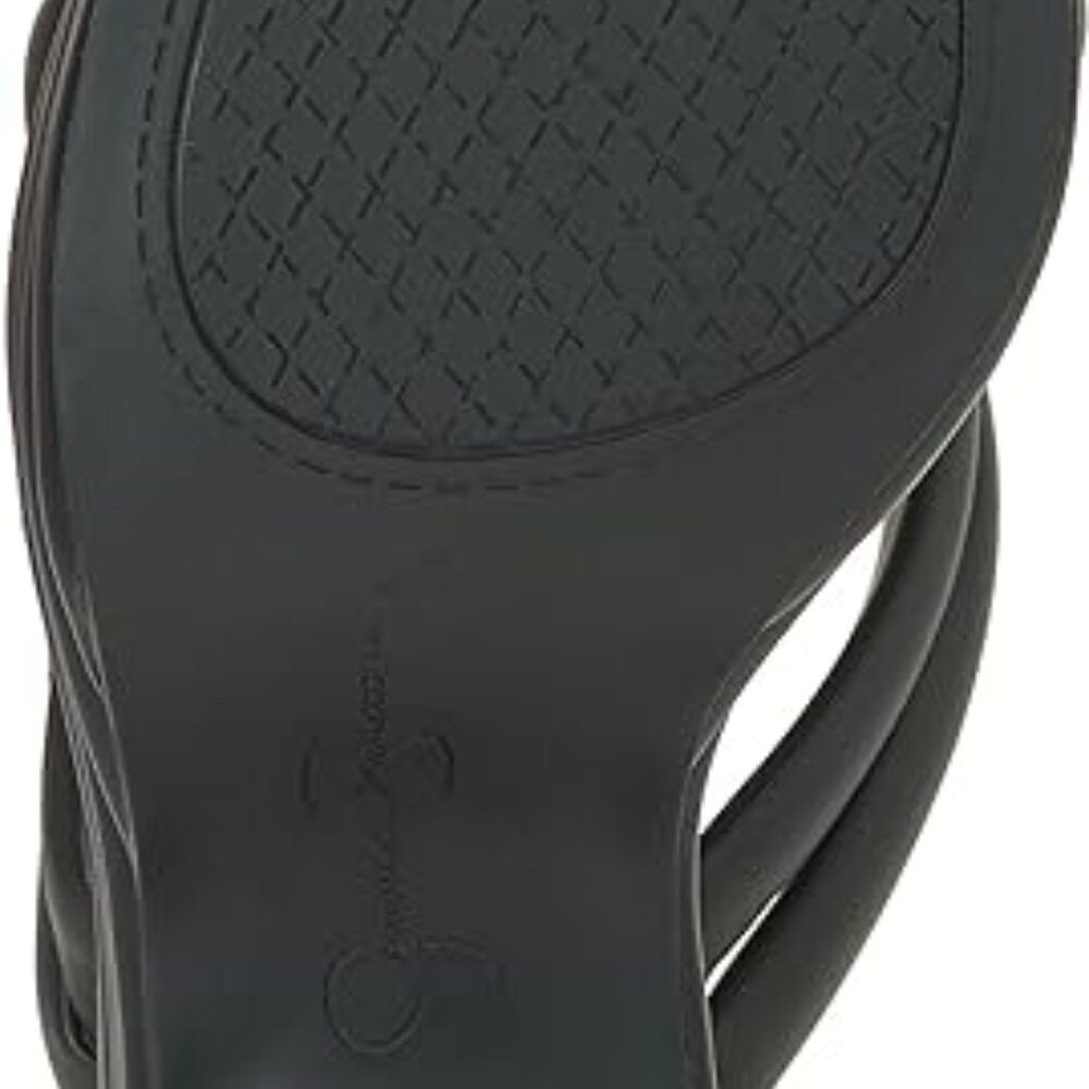 Jessica Simpson Womens Citlali Faux Leather Slip-On Wedge Sandals size 7.5 - Picture 10 of 10